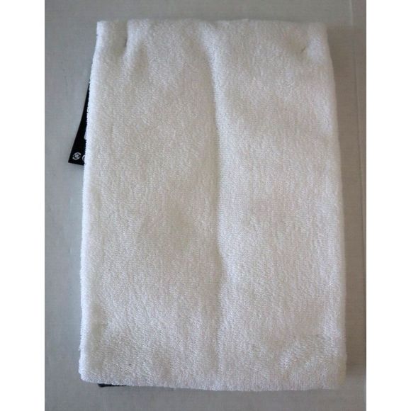 Nike AC2088 101 Unisex Sz Medium White 100% Cotton Fundamental Towel 14" x 32" - Picture 4 of 5